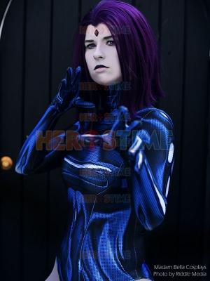 Raven DC Comics Printing Cosplay Costume Leotard